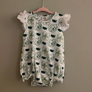Masters print knit bubble